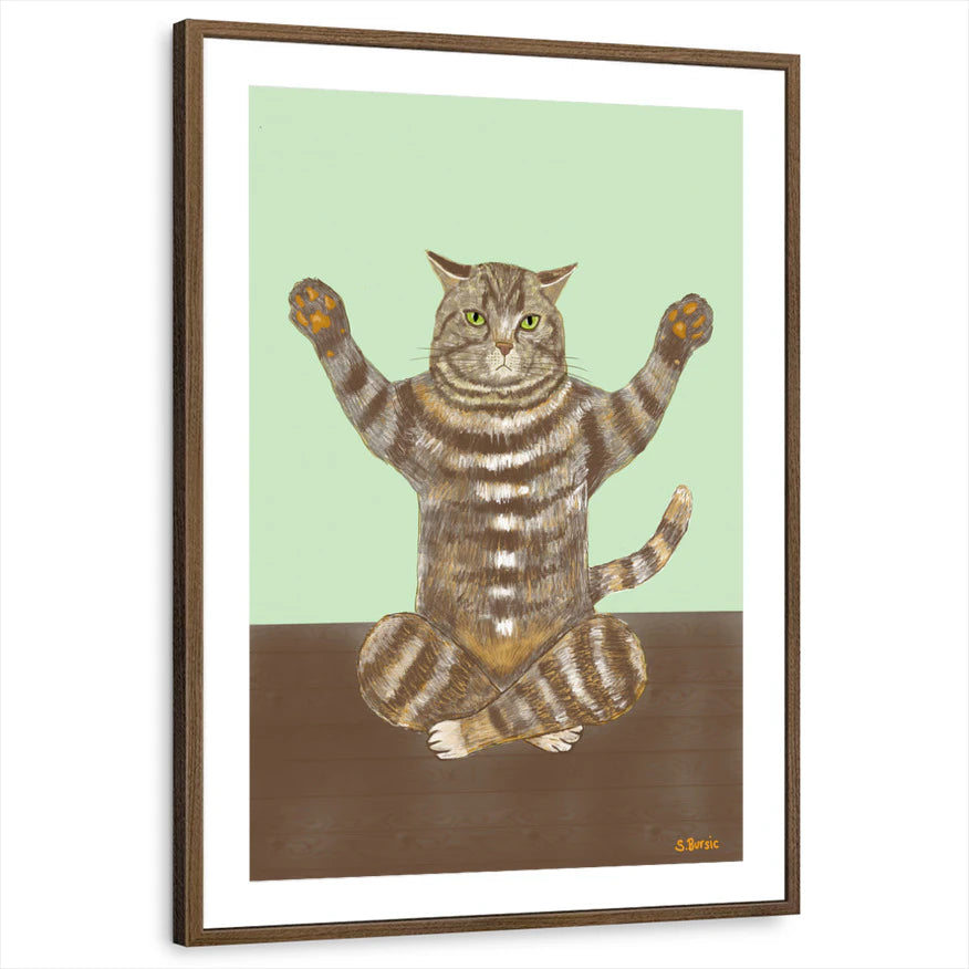 framed-print-brown-walnut-matted