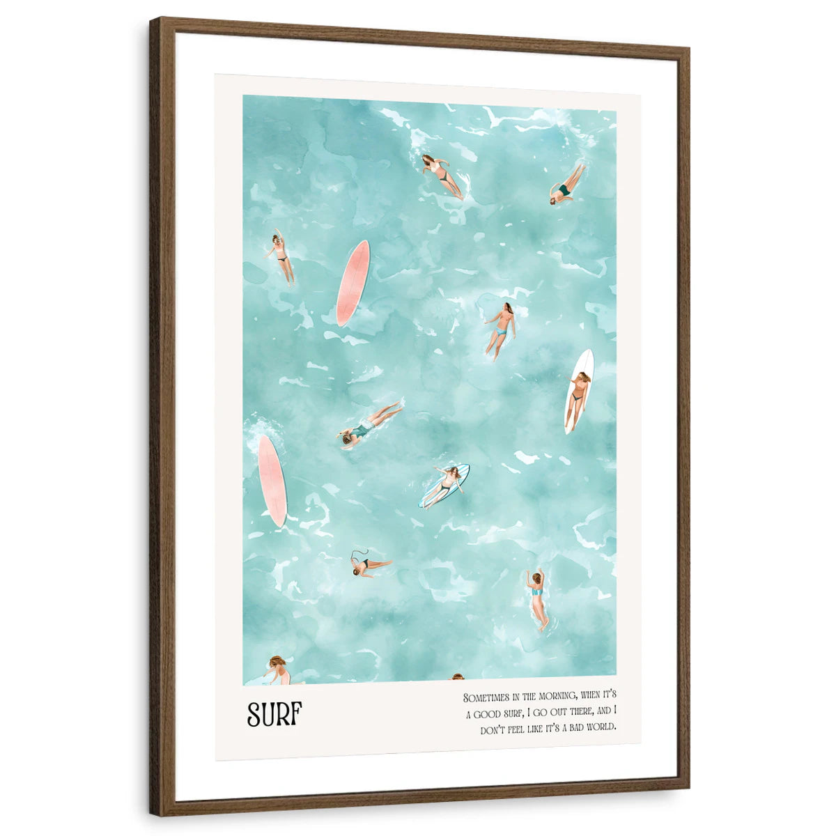framed-print-brown-walnut-matted