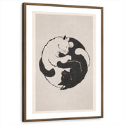 framed-print-brown-walnut-matted