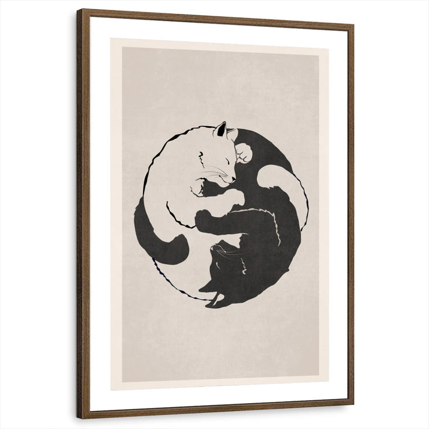 framed-print-brown-walnut-matted