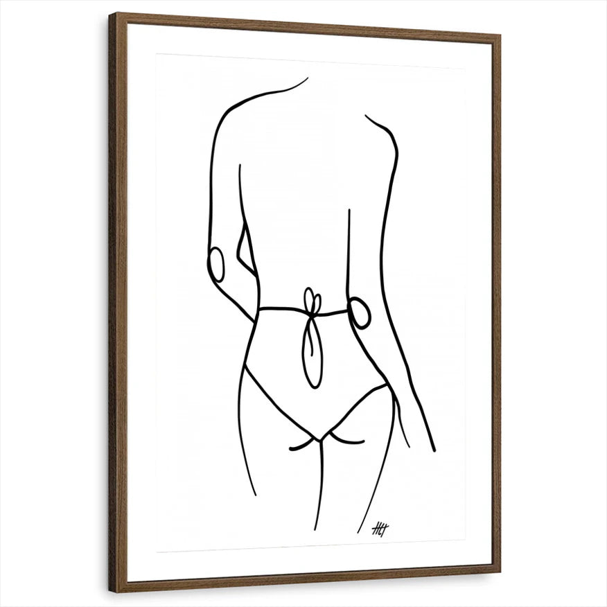 framed-print-brown-walnut-matted