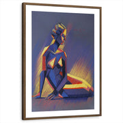 framed-print-brown-walnut-matted