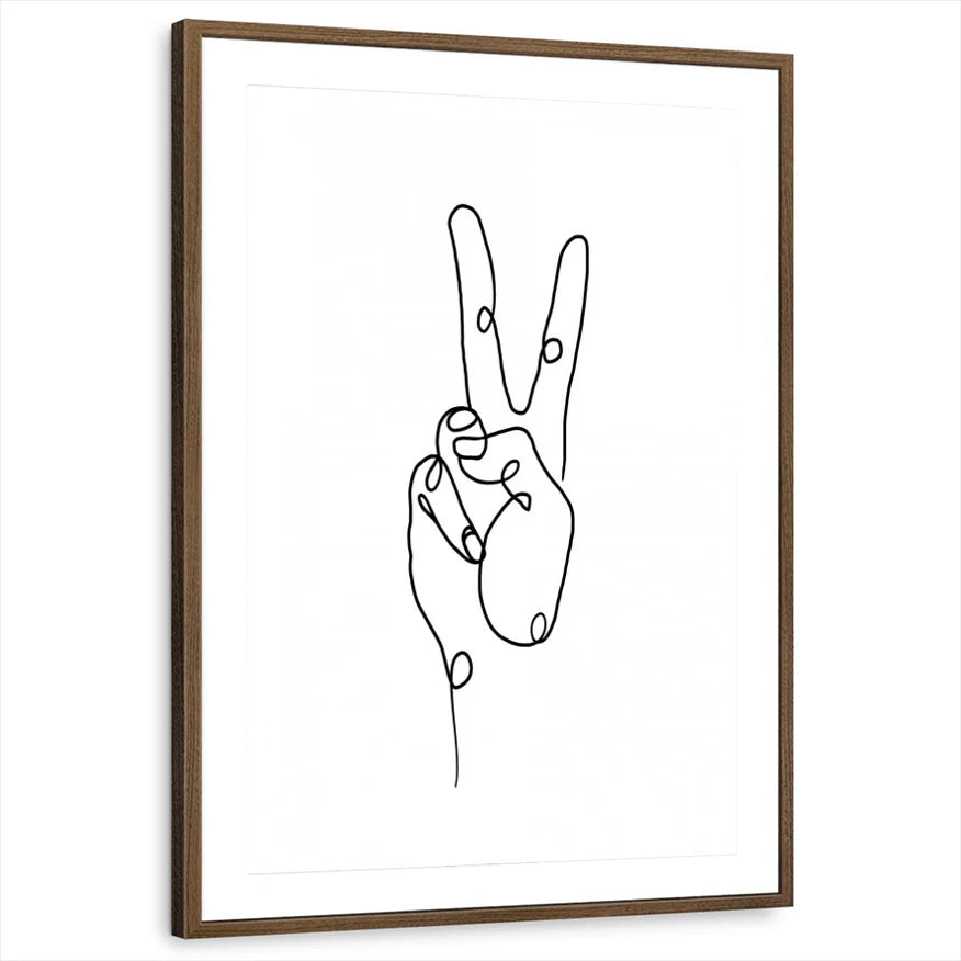 framed-print-brown-walnut-matted