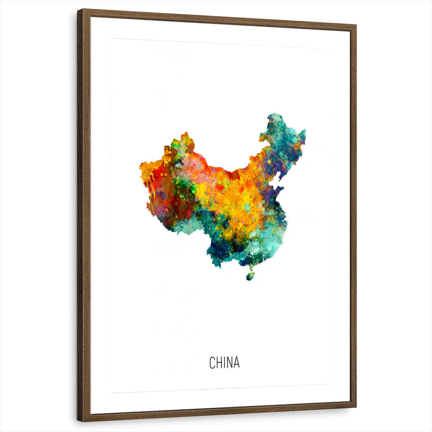 framed-print-brown-walnut-matted