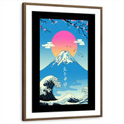 framed-print-brown-walnut-matted