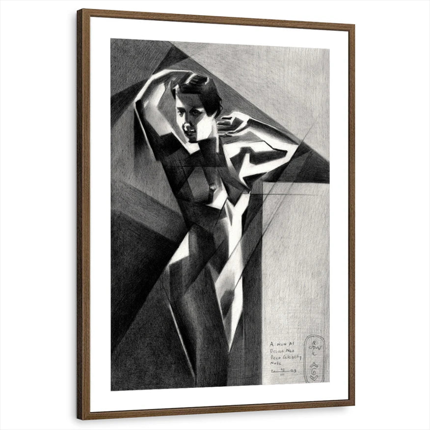 framed-print-brown-walnut-matted
