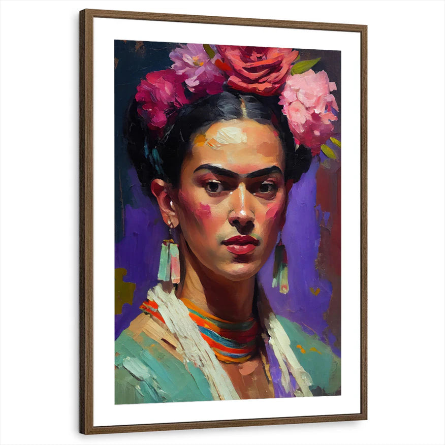 framed-print-brown-walnut-matted