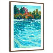 framed-print-brown-walnut-matted