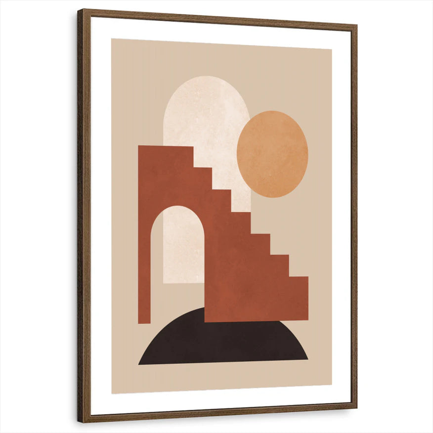 framed-print-brown-walnut-matted