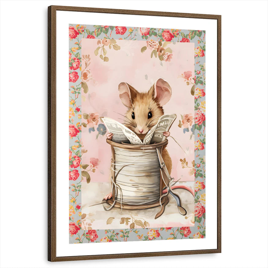 framed-print-brown-walnut-matted