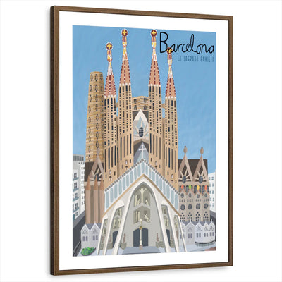 framed-print-brown-walnut-matted