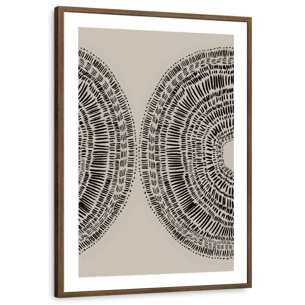 framed-print-brown-walnut-matted