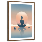 framed-print-brown-walnut-matted