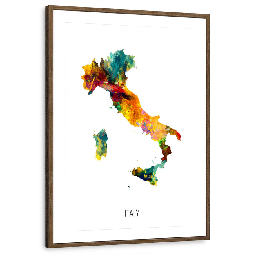 framed-print-brown-walnut-matted