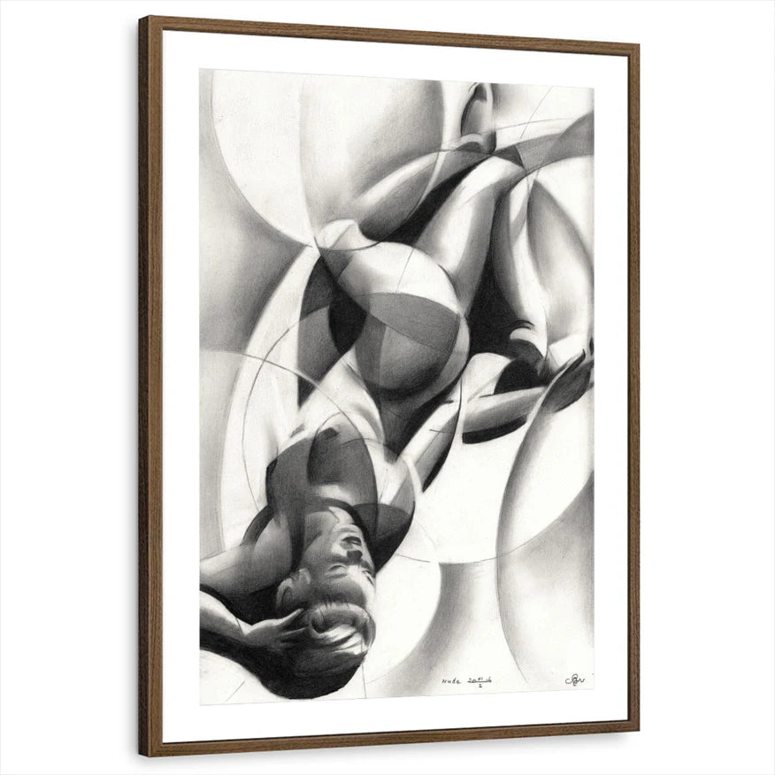 framed-print-brown-walnut-matted
