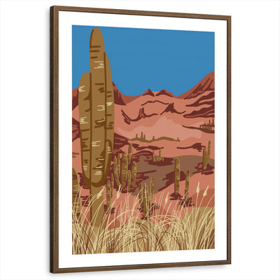 framed-print-brown-walnut-matted
