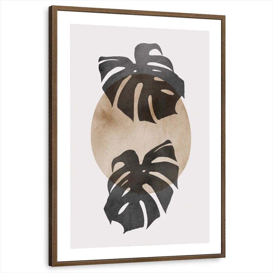 framed-print-brown-walnut-matted