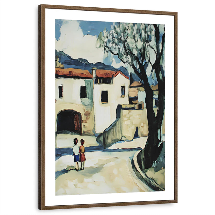 framed-print-brown-walnut-matted