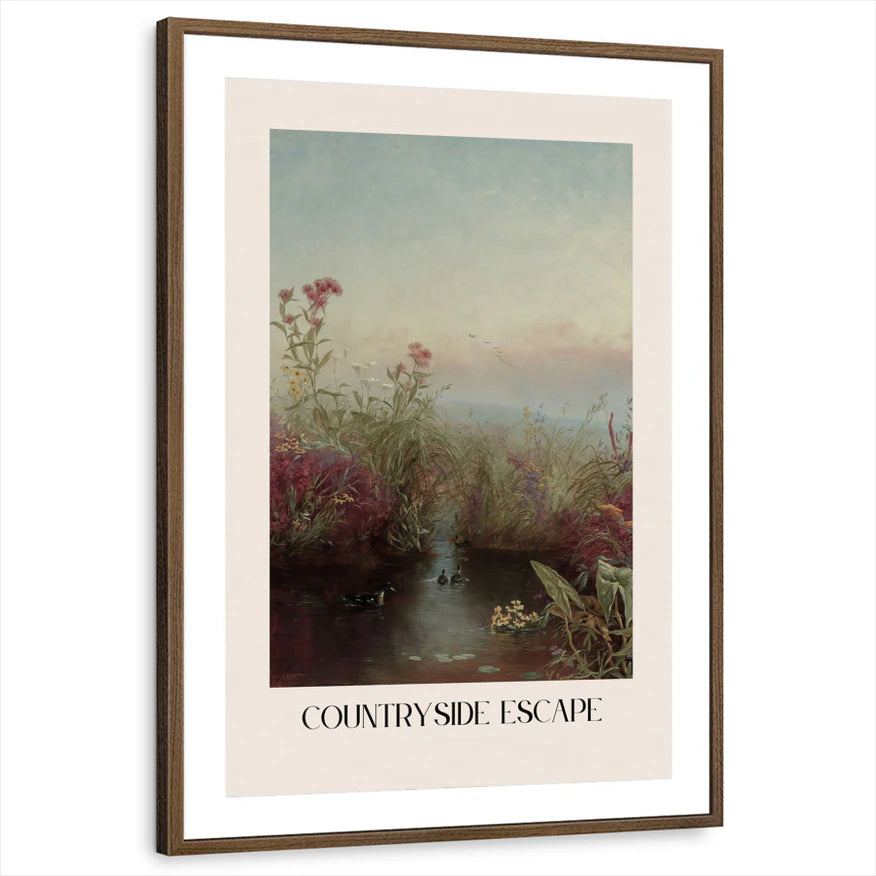 framed-print-brown-walnut-matted