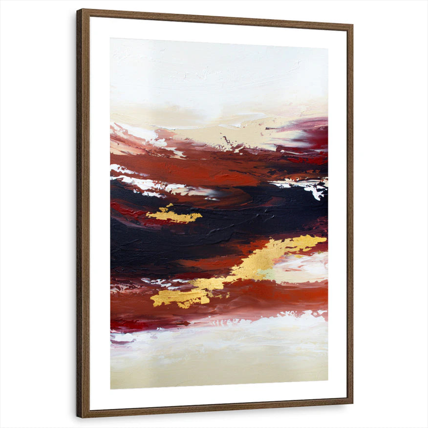framed-print-brown-walnut-matted