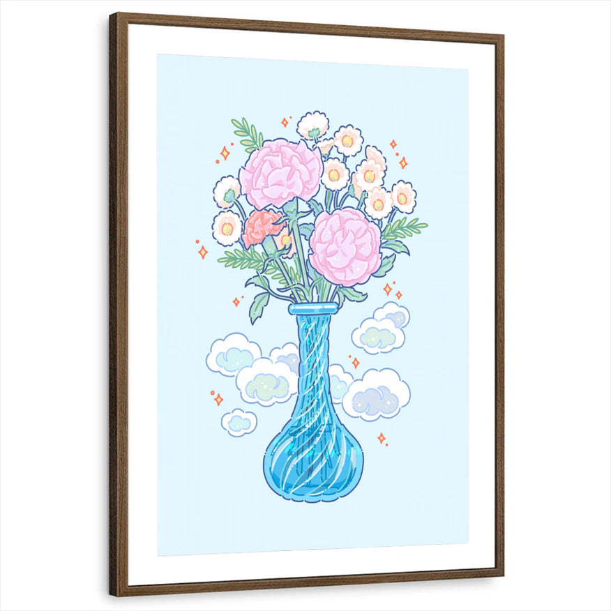 framed-print-brown-walnut-matted