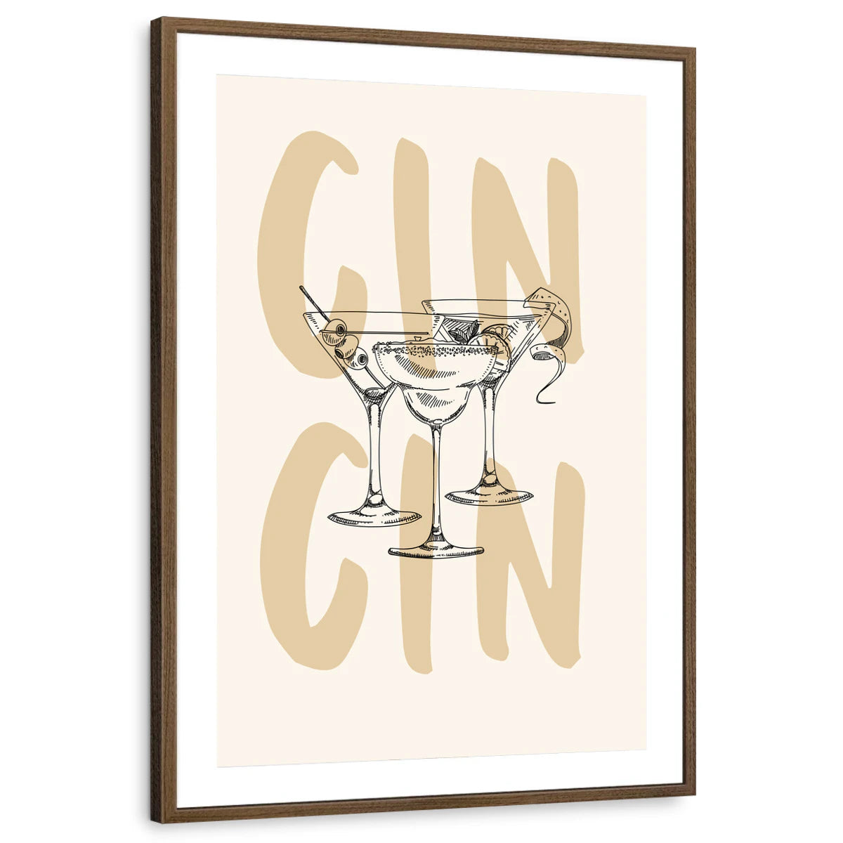 framed-print-brown-walnut-matted