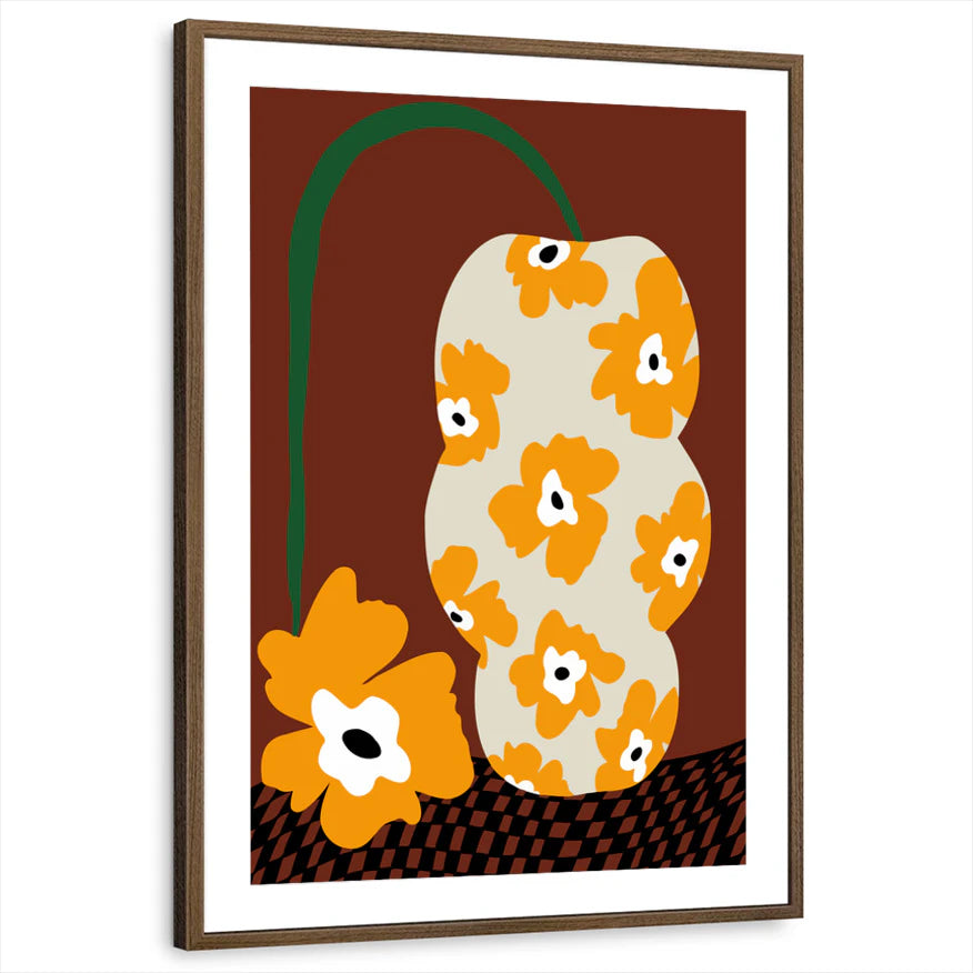 framed-print-brown-walnut-matted