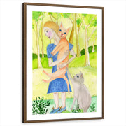 framed-print-brown-walnut-matted