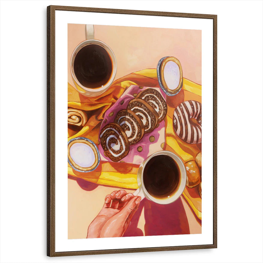 framed-print-brown-walnut-matted