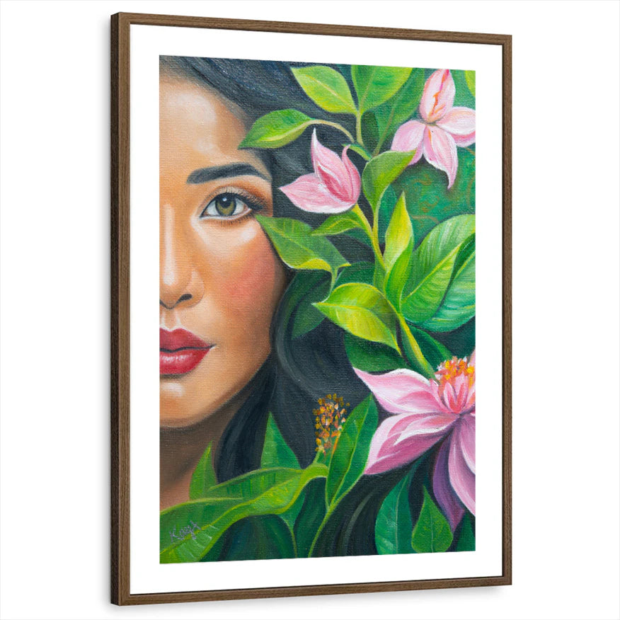 framed-print-brown-walnut-matted