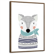 framed-print-brown-walnut-matted