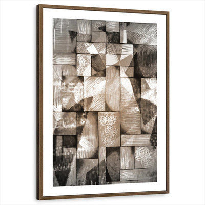 framed-print-brown-walnut-matted