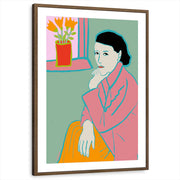 framed-print-brown-walnut-matted