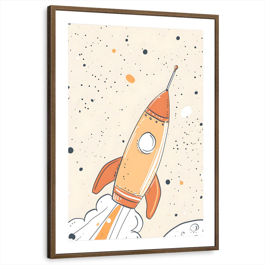 framed-print-brown-walnut-matted