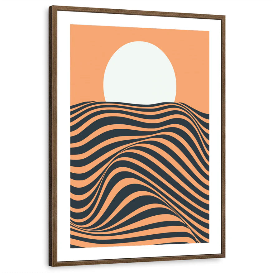 framed-print-brown-walnut-matted
