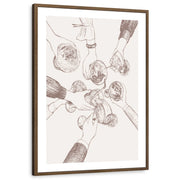 framed-print-brown-walnut-matted