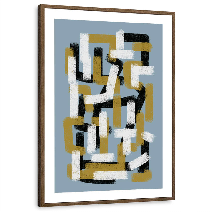 framed-print-brown-walnut-matted