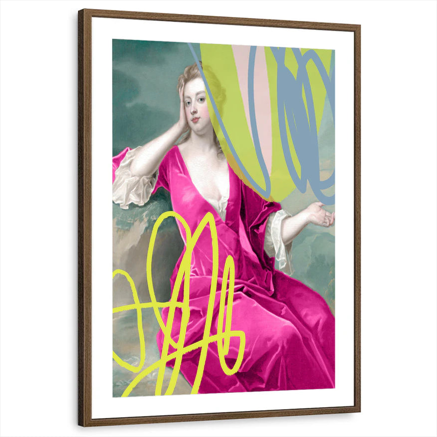 framed-print-brown-walnut-matted