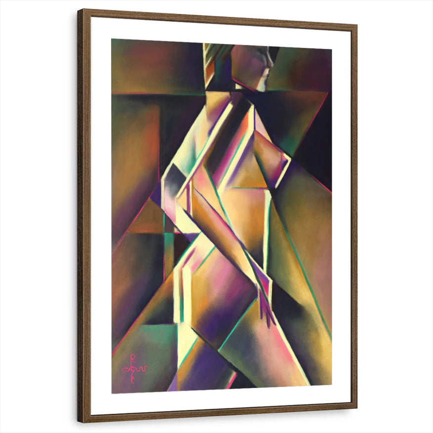 framed-print-brown-walnut-matted