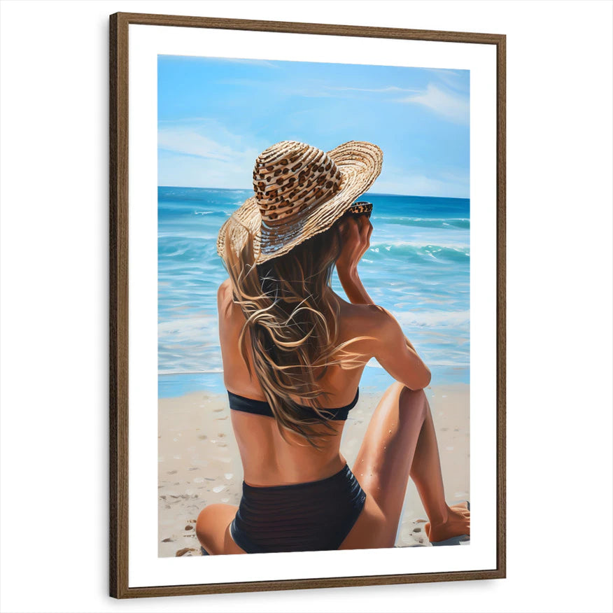 framed-print-brown-walnut-matted