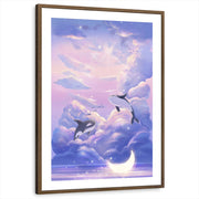 framed-print-brown-walnut-matted