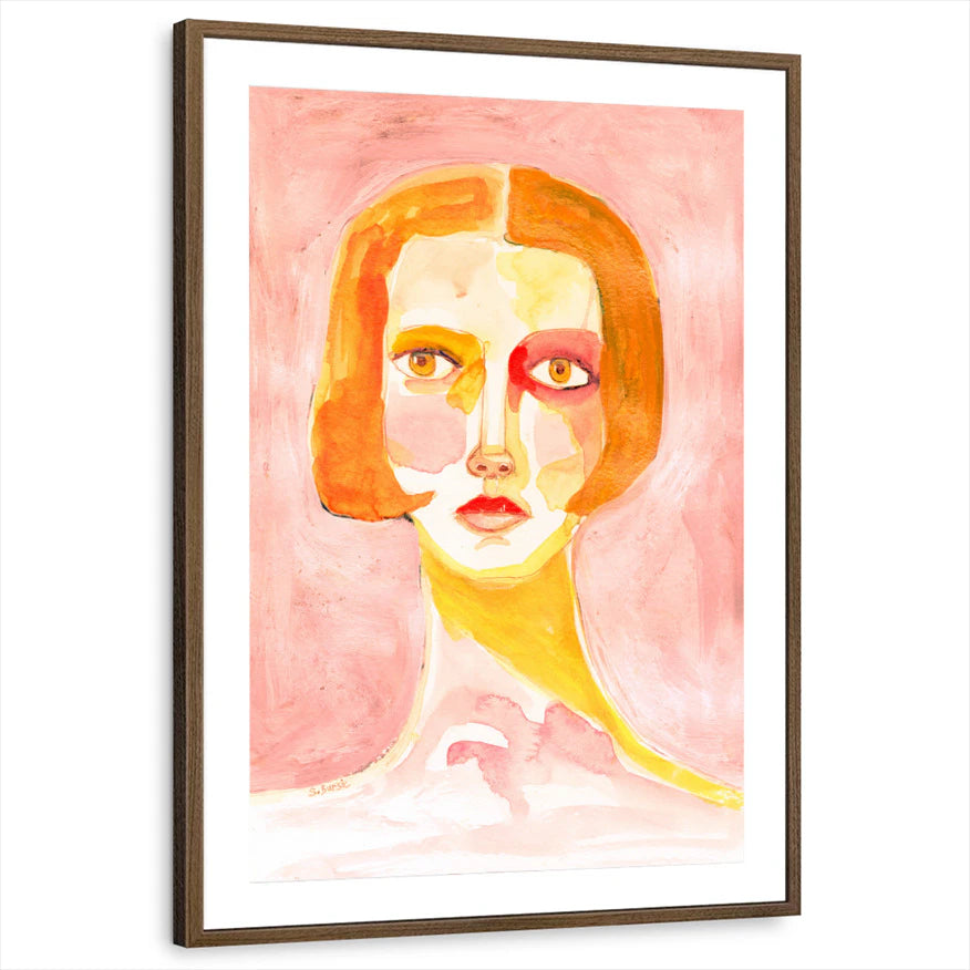 framed-print-brown-walnut-matted