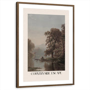 framed-print-brown-walnut-matted