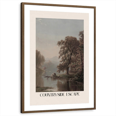framed-print-brown-walnut-matted