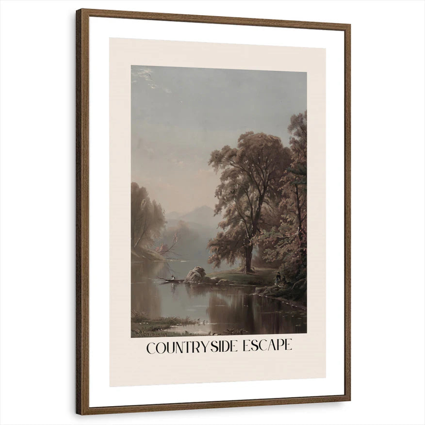 framed-print-brown-walnut-matted