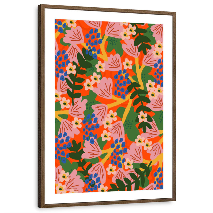 framed-print-brown-walnut-matted