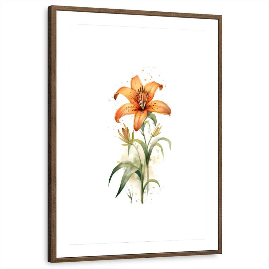 framed-print-brown-walnut-matted