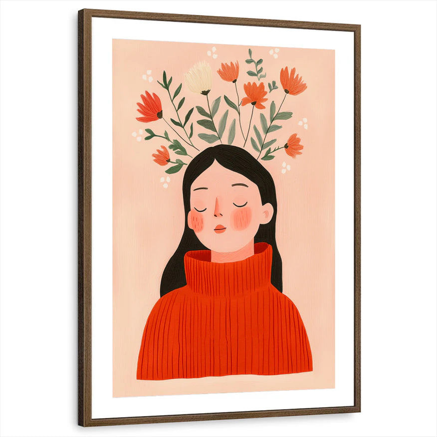 framed-print-brown-walnut-matted