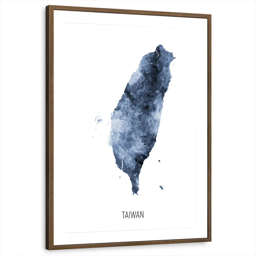 framed-print-brown-walnut-matted