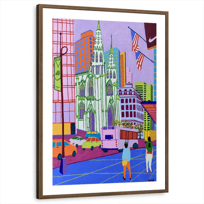 framed-print-brown-walnut-matted